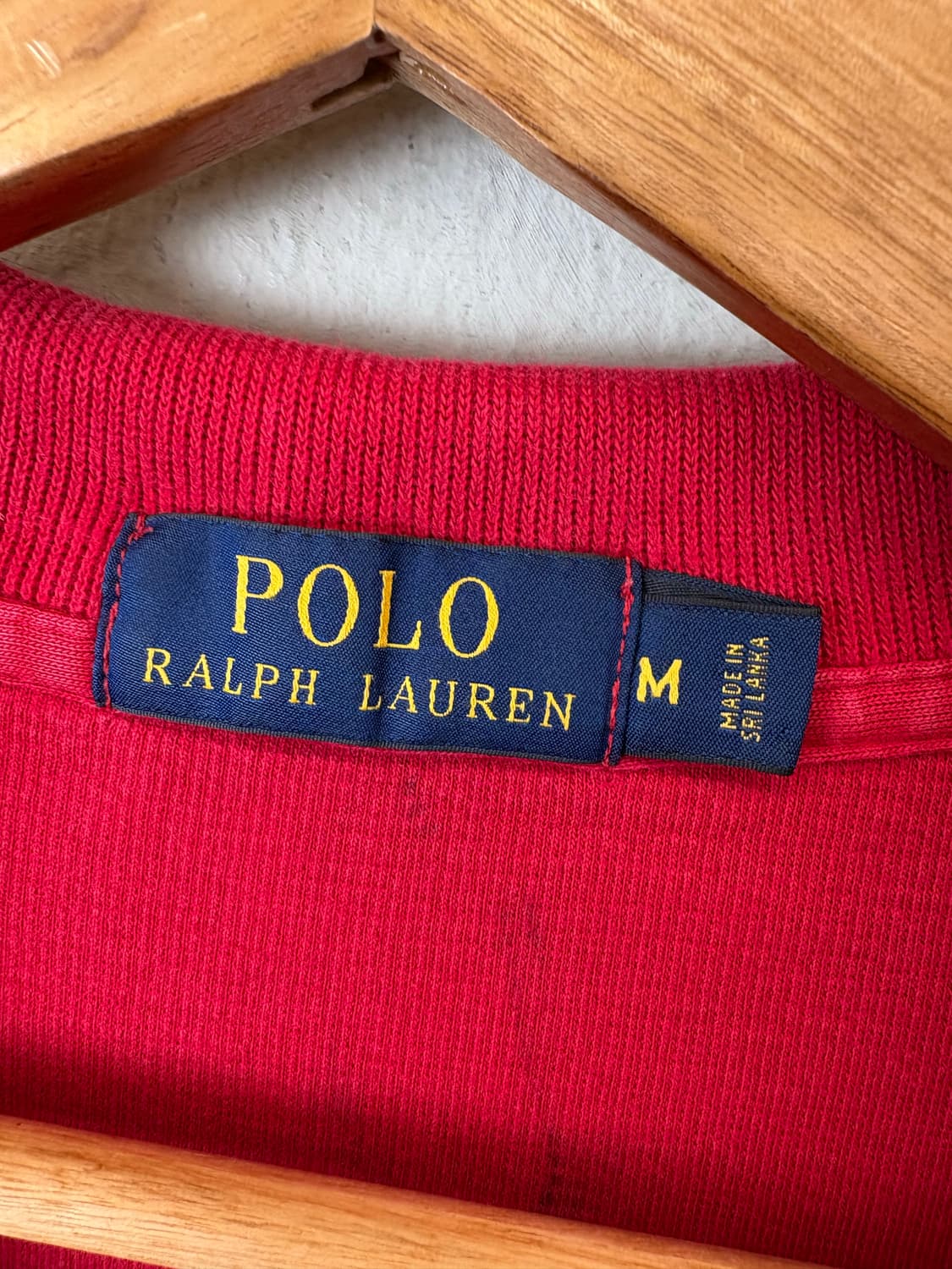 폴로랄프로렌 빈티지 코튼 니트 반집업 상품이미지6