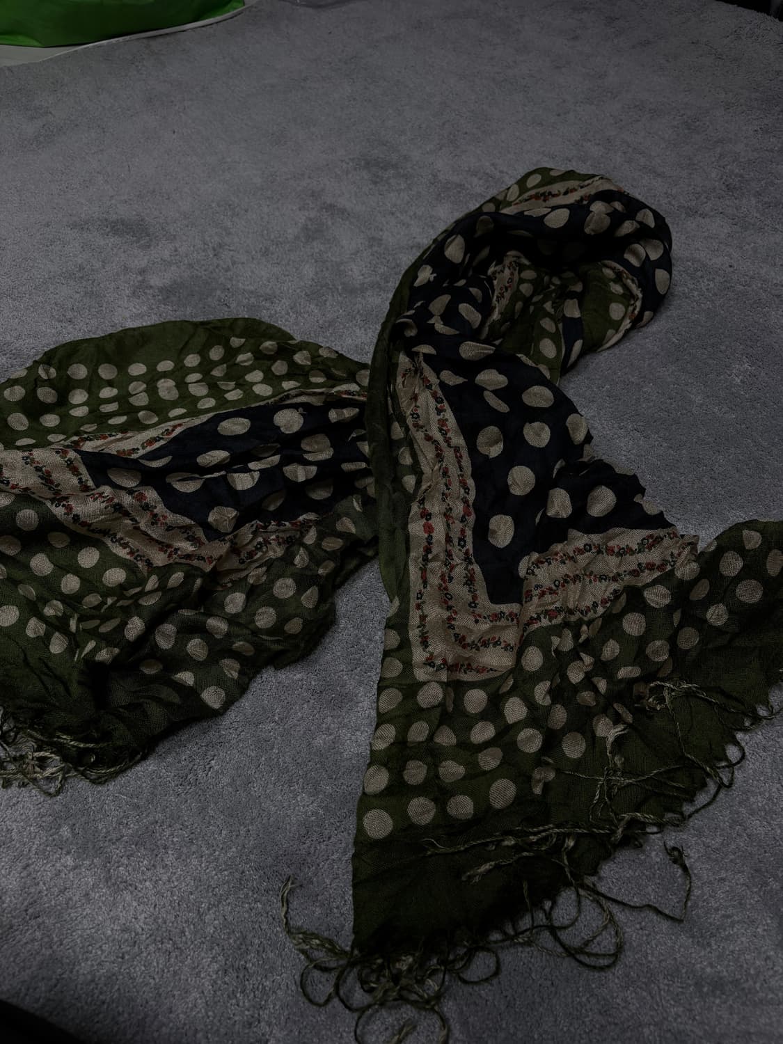 Vintage enthic grunge wool muffler 상품이미지2