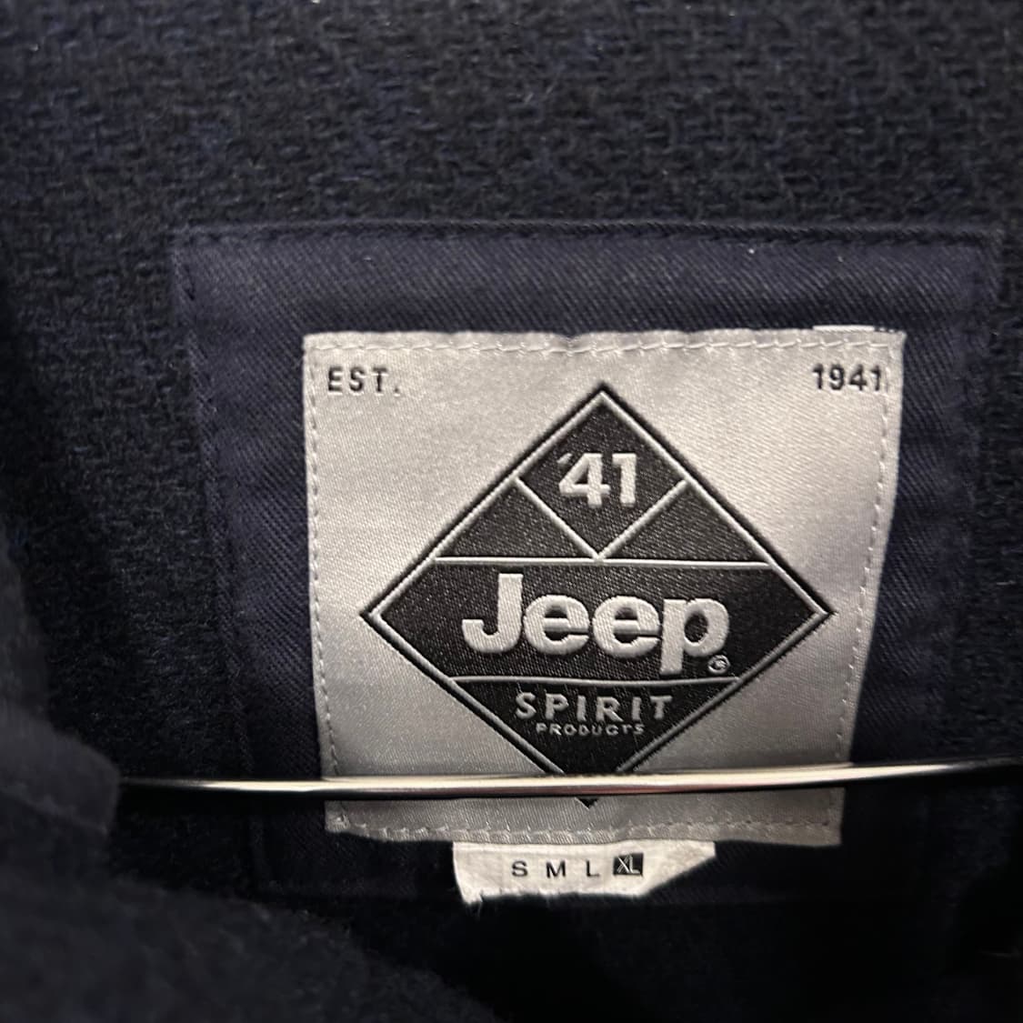 지프 성조기 플리스로고 후드 더플코트 상품이미지3