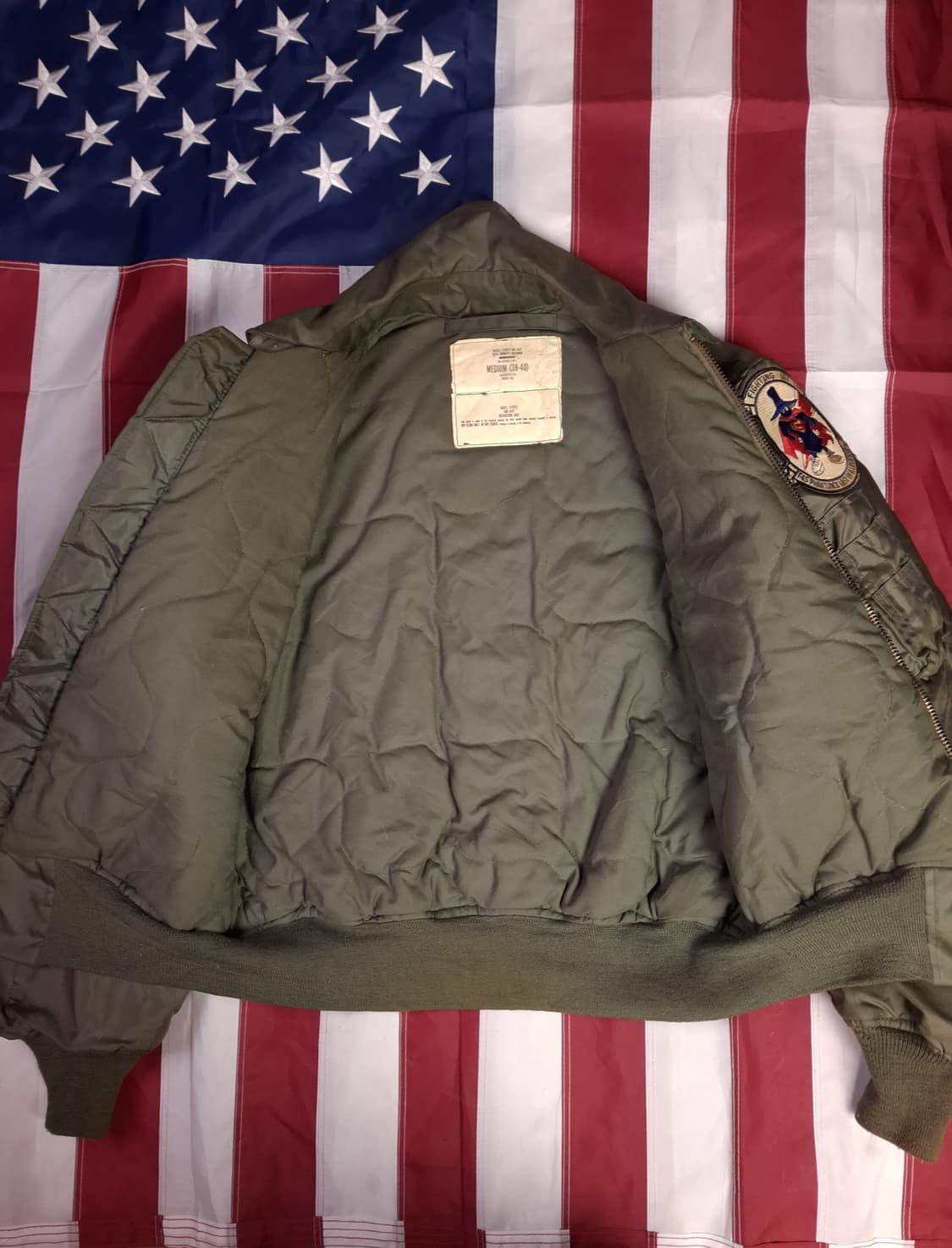 오리지날 미공군 지급용 CWU-45/P 노맥스 항공자켓 상품이미지10