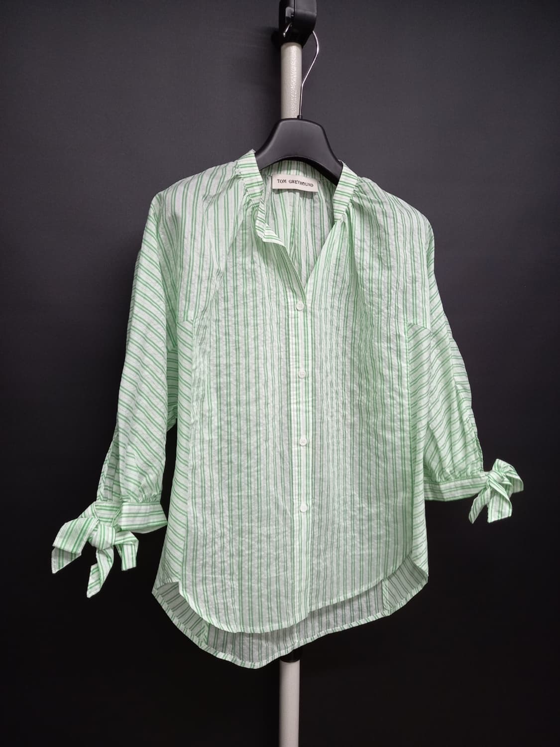 새 톰그레이하운드 쉬폰오간자 블라우스 F 상품이미지3