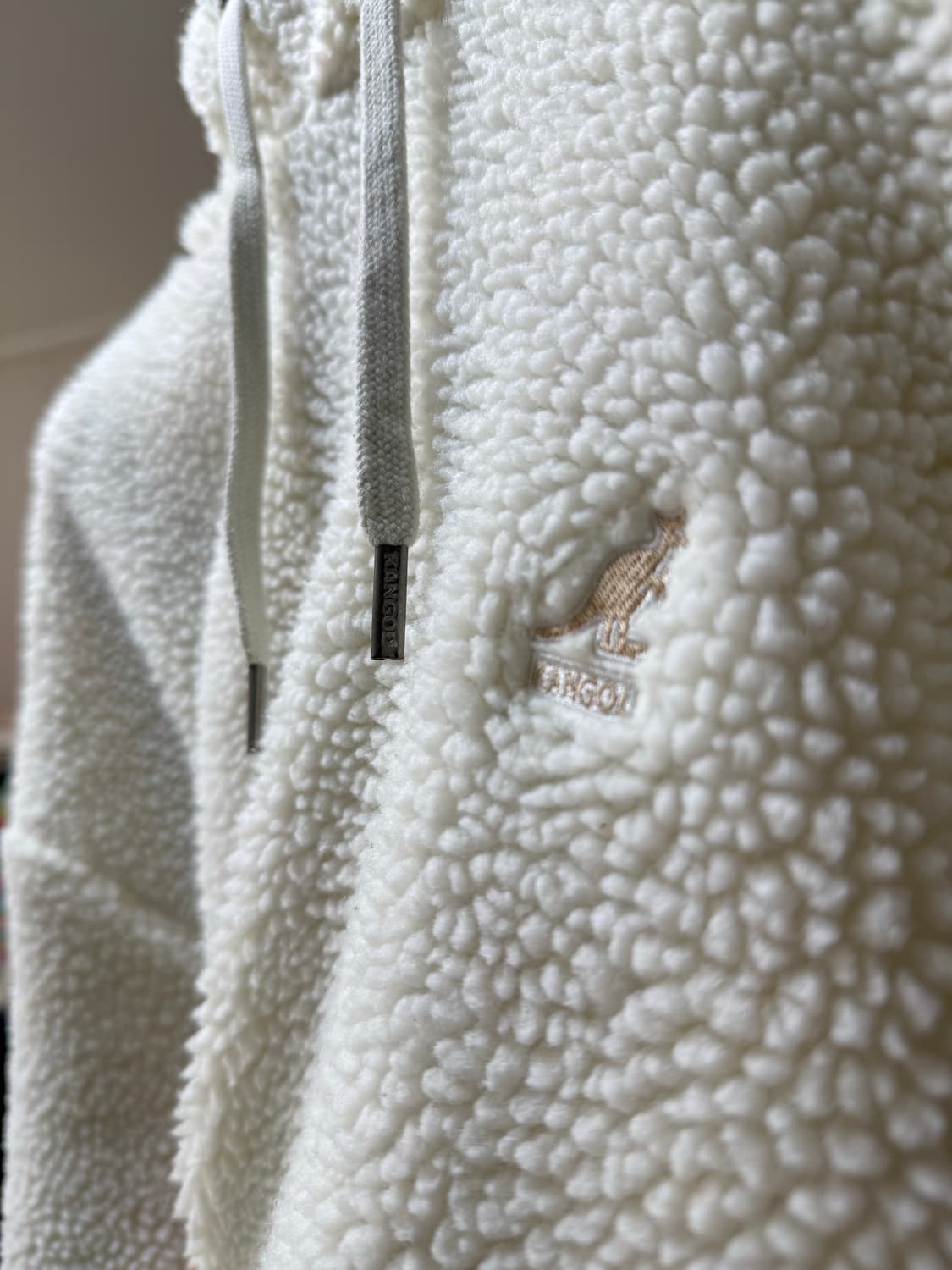 [100-103사이즈] 캉골 보아 후리스 풀오버 후디 상품이미지1