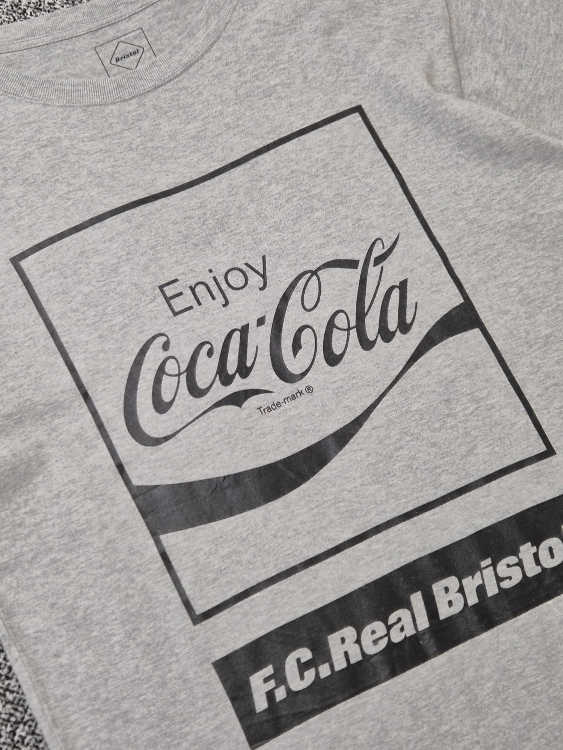 빈티지9. F.C. Real Bristol 코카콜라 콜라보 반팔티 상품이미지2
