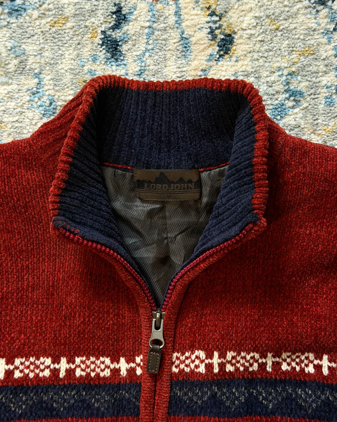 페어아일·노르딕 빈티지 니트집업 상품이미지6