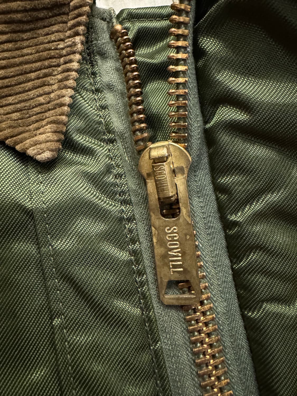 80s U.S NAVY 덱 자켓 오리지널 알파 인더스트리 상품이미지6