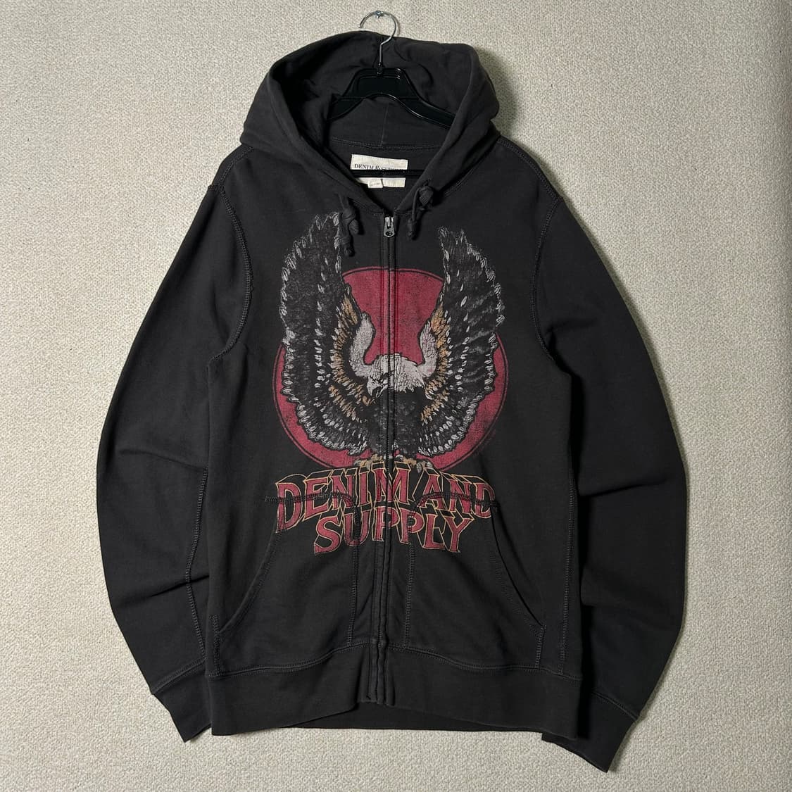 (M) 데님앤서플라이 랄프로렌  프린팅 후드집업  상품이미지1