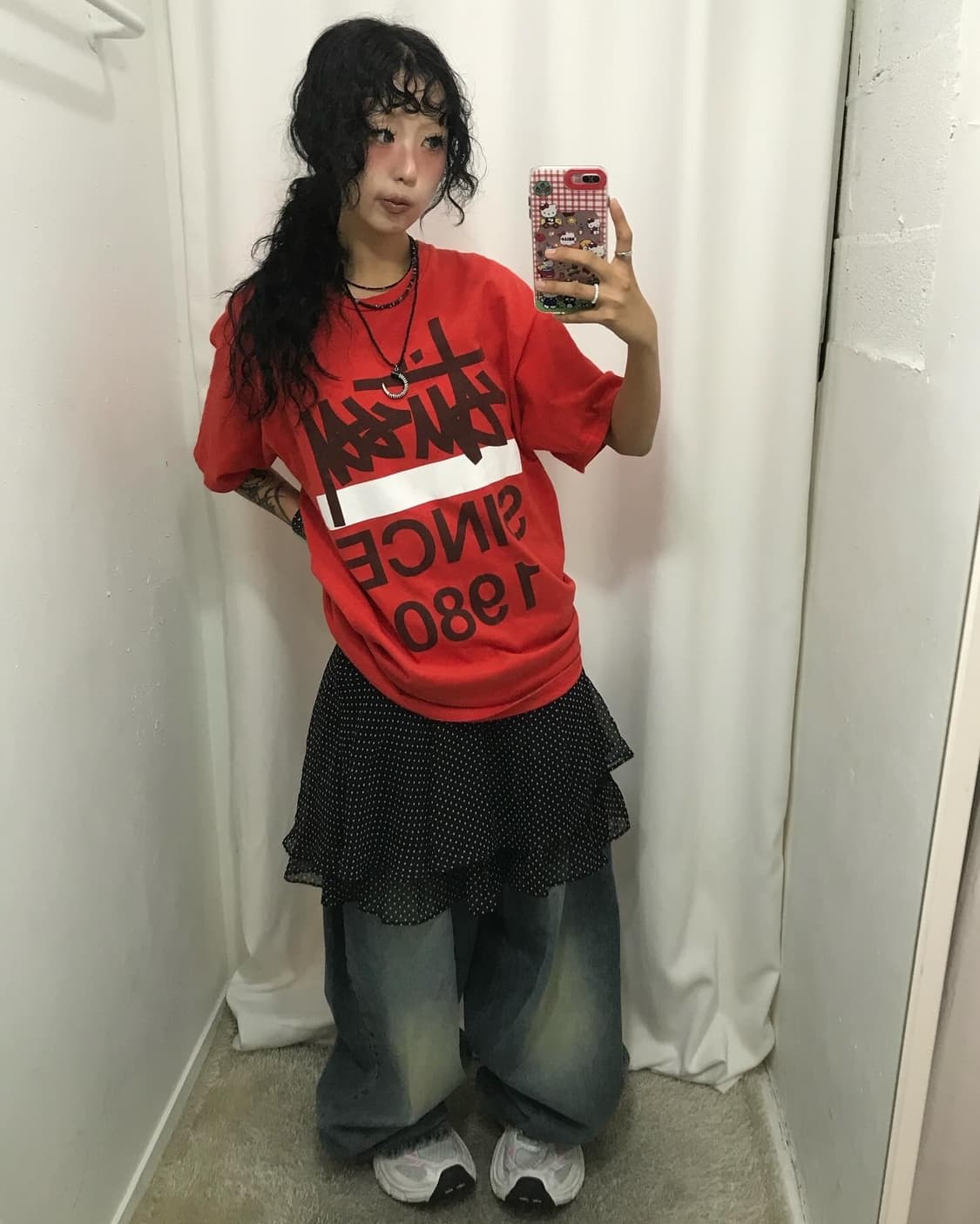 Stussy Red T-shirt 상품이미지2