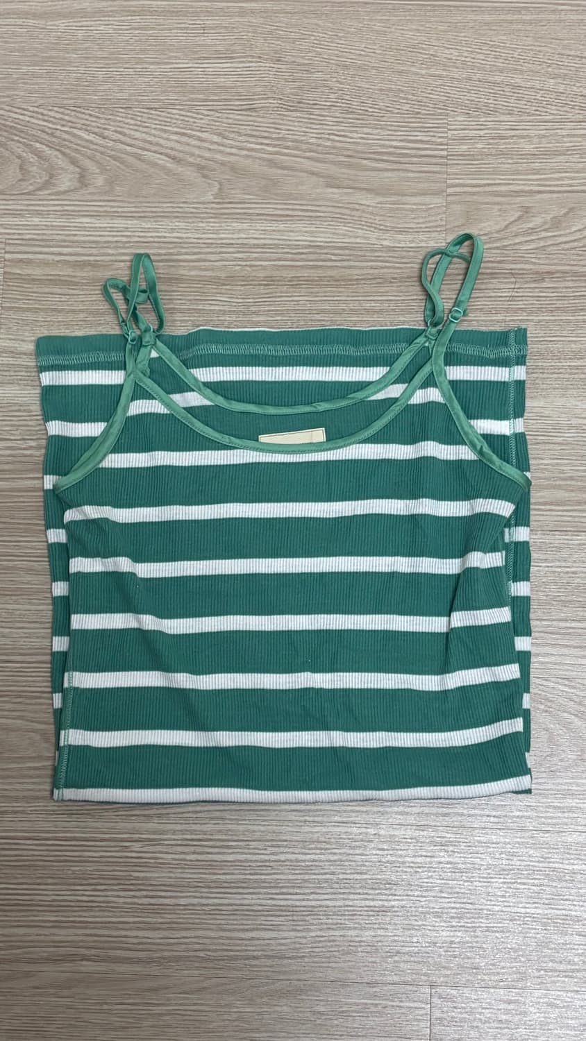 Hollister striped cami top mint 상품이미지1