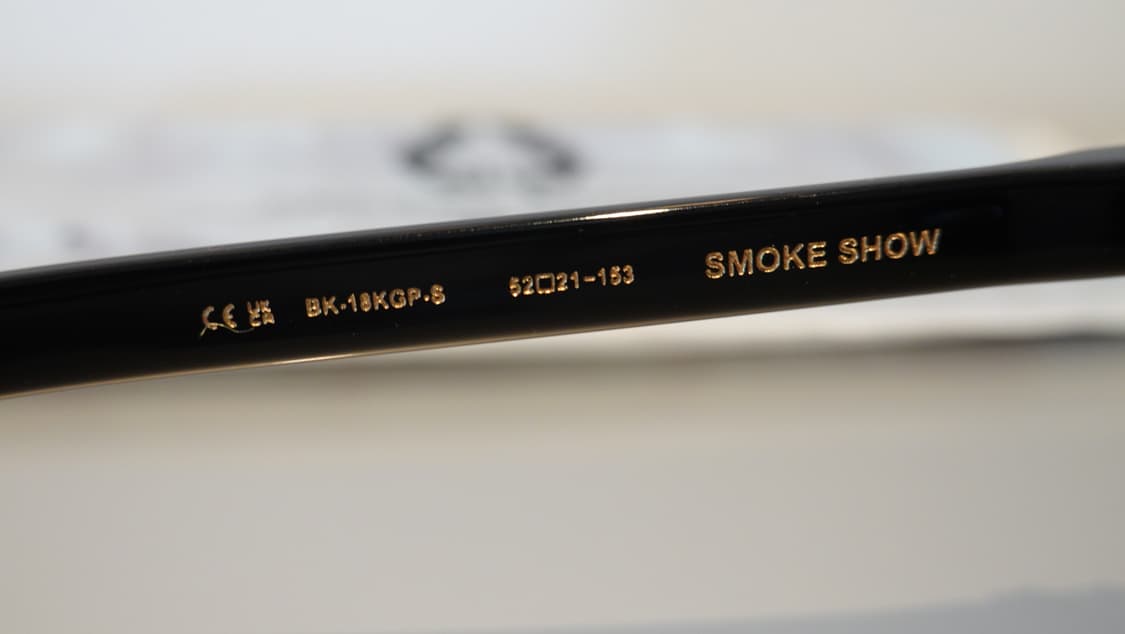 크롬하츠 스모크쇼 선글라스 bk-18kGP -S 상품이미지9
