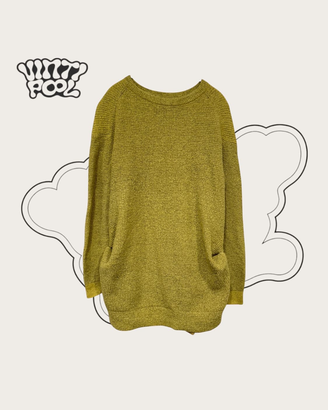 SYSTEM 시스템 한섬 울 알파카 블렌드 롱 니트 F 올리브그린 상품이미지1