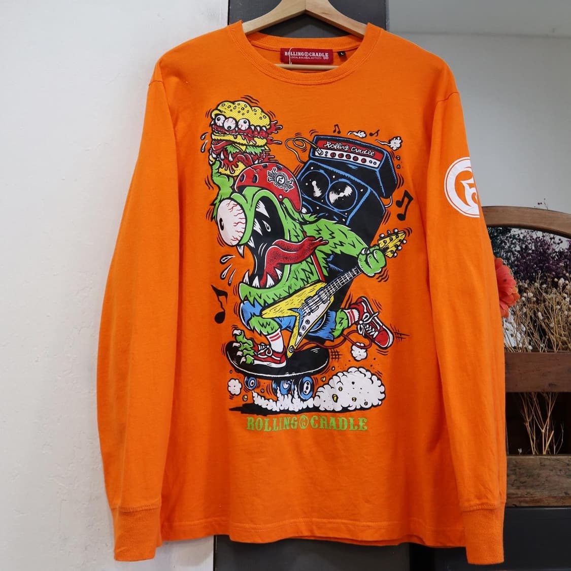 ROLLING CRADLE 프린팅 스웻셔츠  상품이미지1