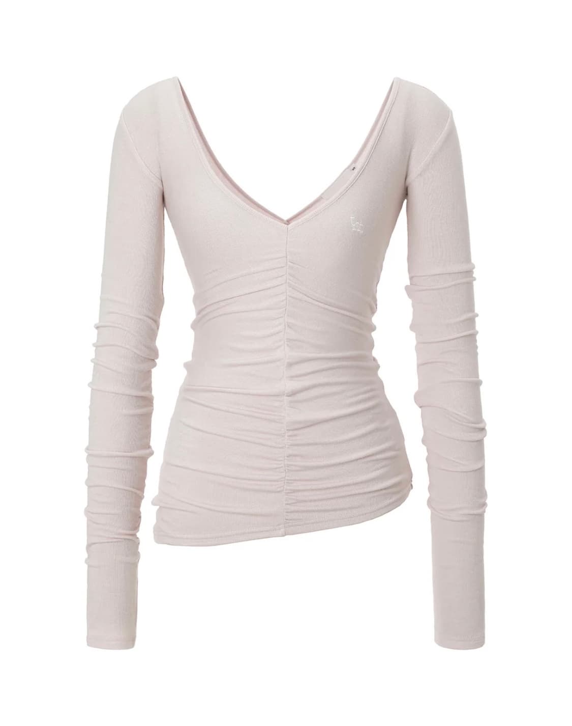 Threetimes Hush slim tee (pink) 상품이미지1