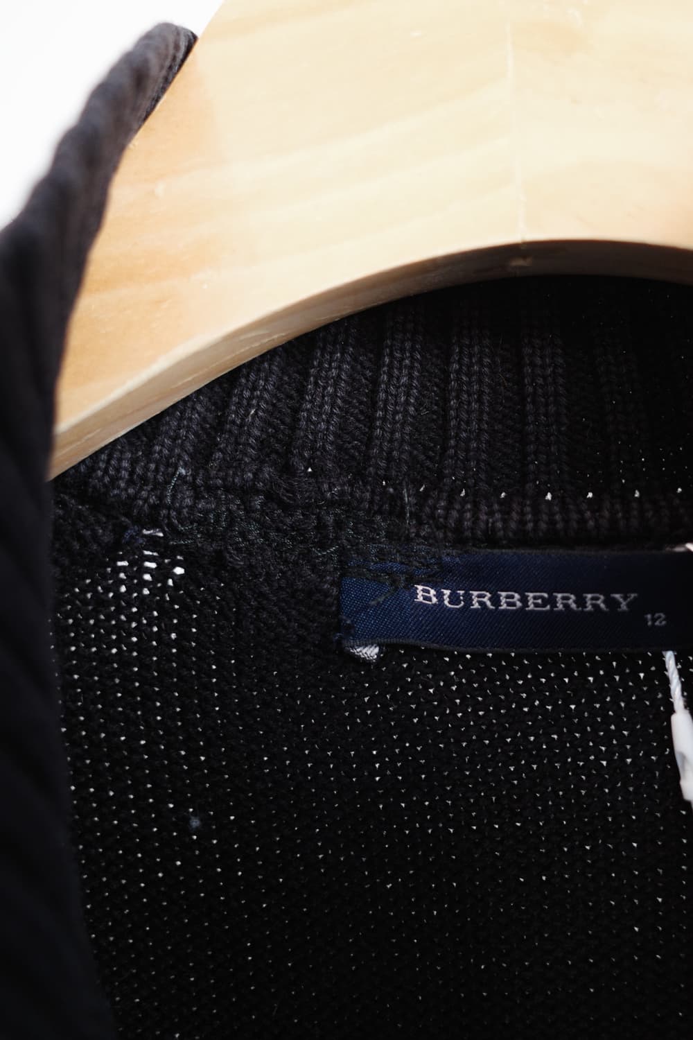 BURBBERY 버버리 코튼 집업 니트   상품이미지3