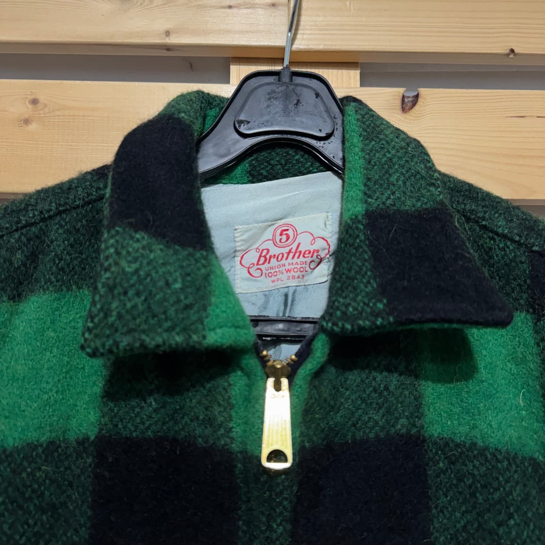 울 버팔로 체크 자켓 상품이미지2