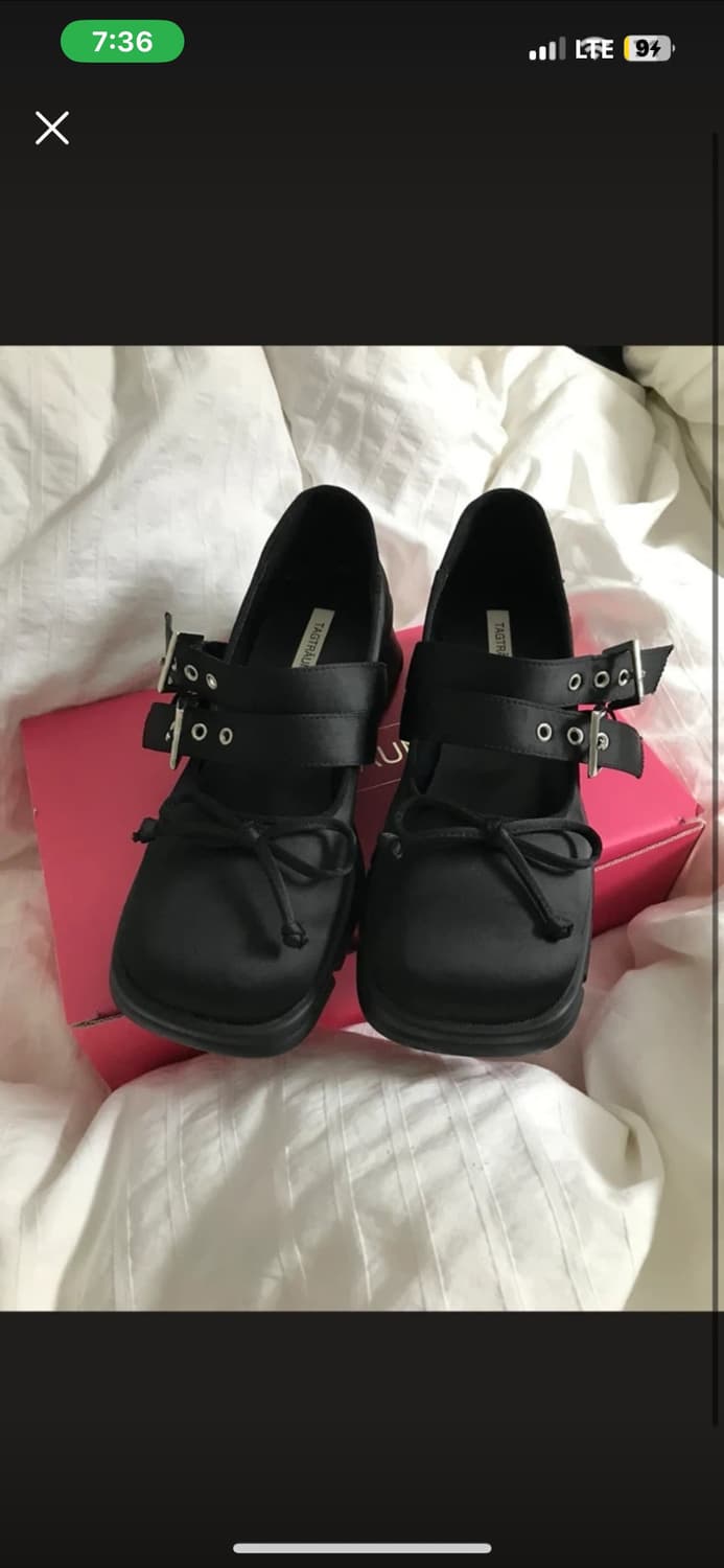 타크트로이메 윈저 새틴 로퍼 새상품 235 상품이미지1