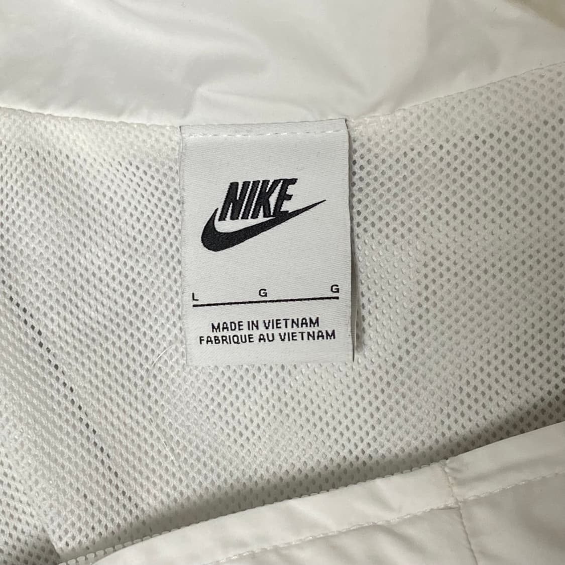 나이키 풀집 우븐 자켓 화이트 L 상품이미지7