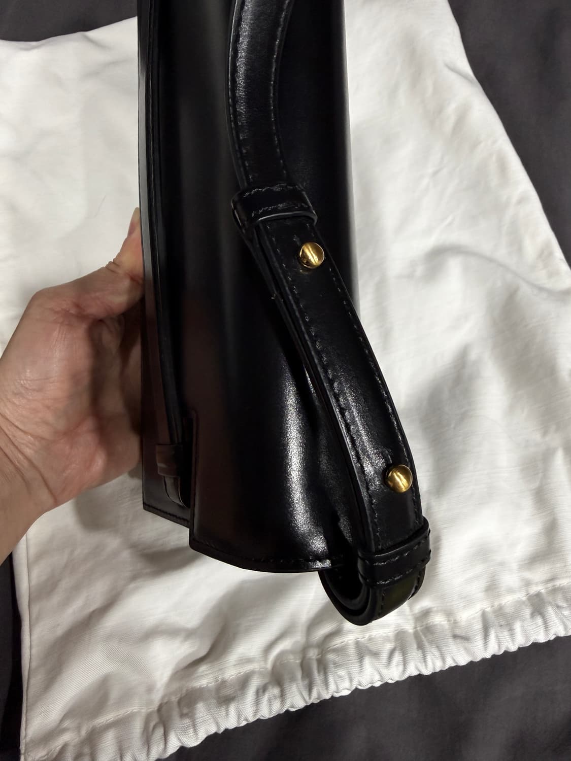 오르 블랙 가방 S사이즈 상품이미지4