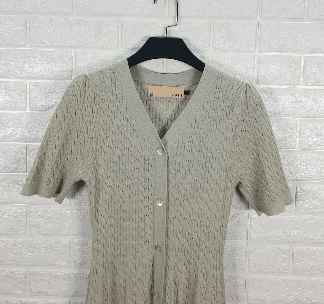 [55]NAIN나인 케이블 니트 원피스 상품이미지3