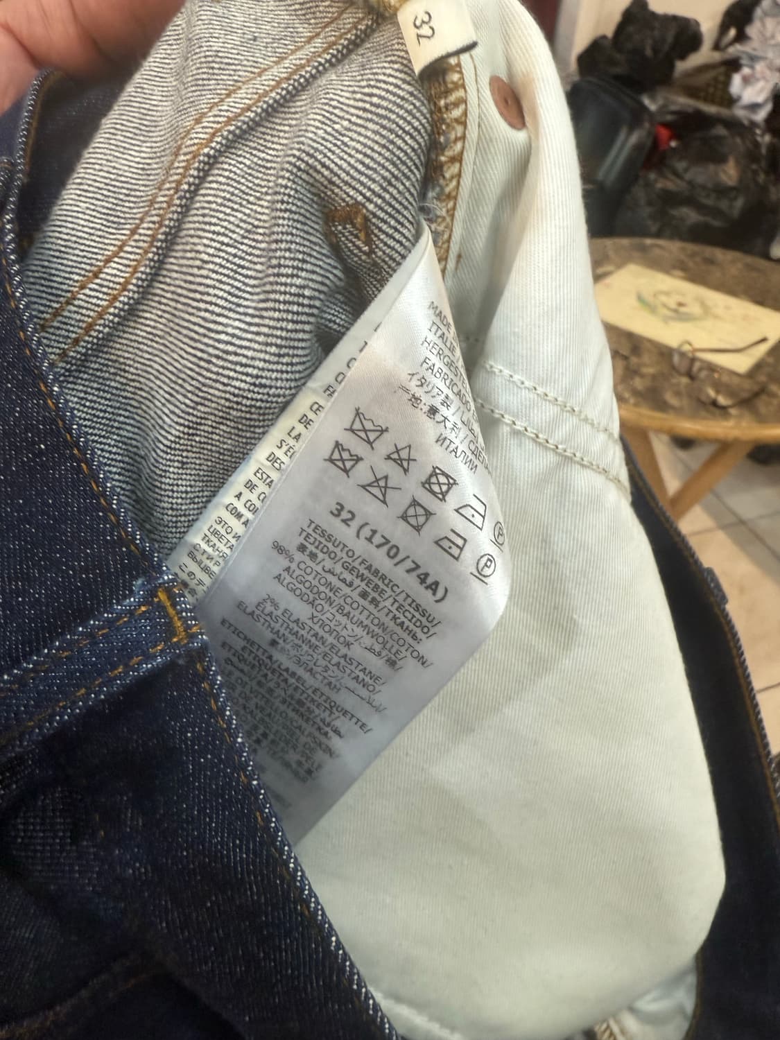 32/20ss 정품 구찌 데님팬츠 팝니다 상품이미지5