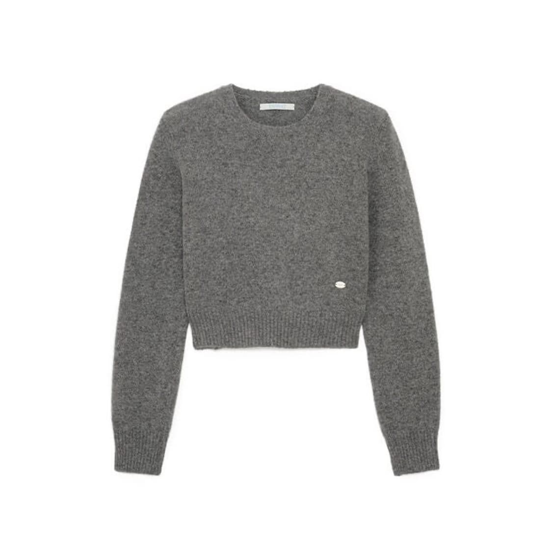 타낫 crew neck crop knit 상품이미지4