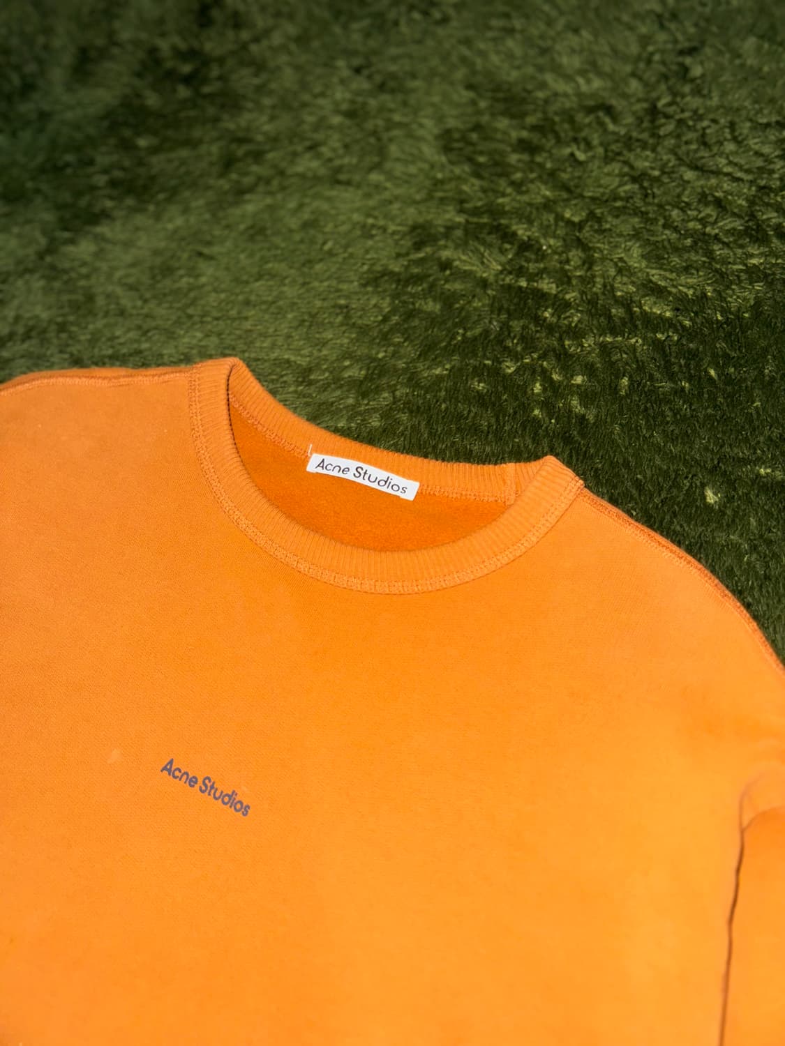 Acne Studios 아크네 스튜디오 23FW 스탬프 로고 스웻셔츠 상품이미지3