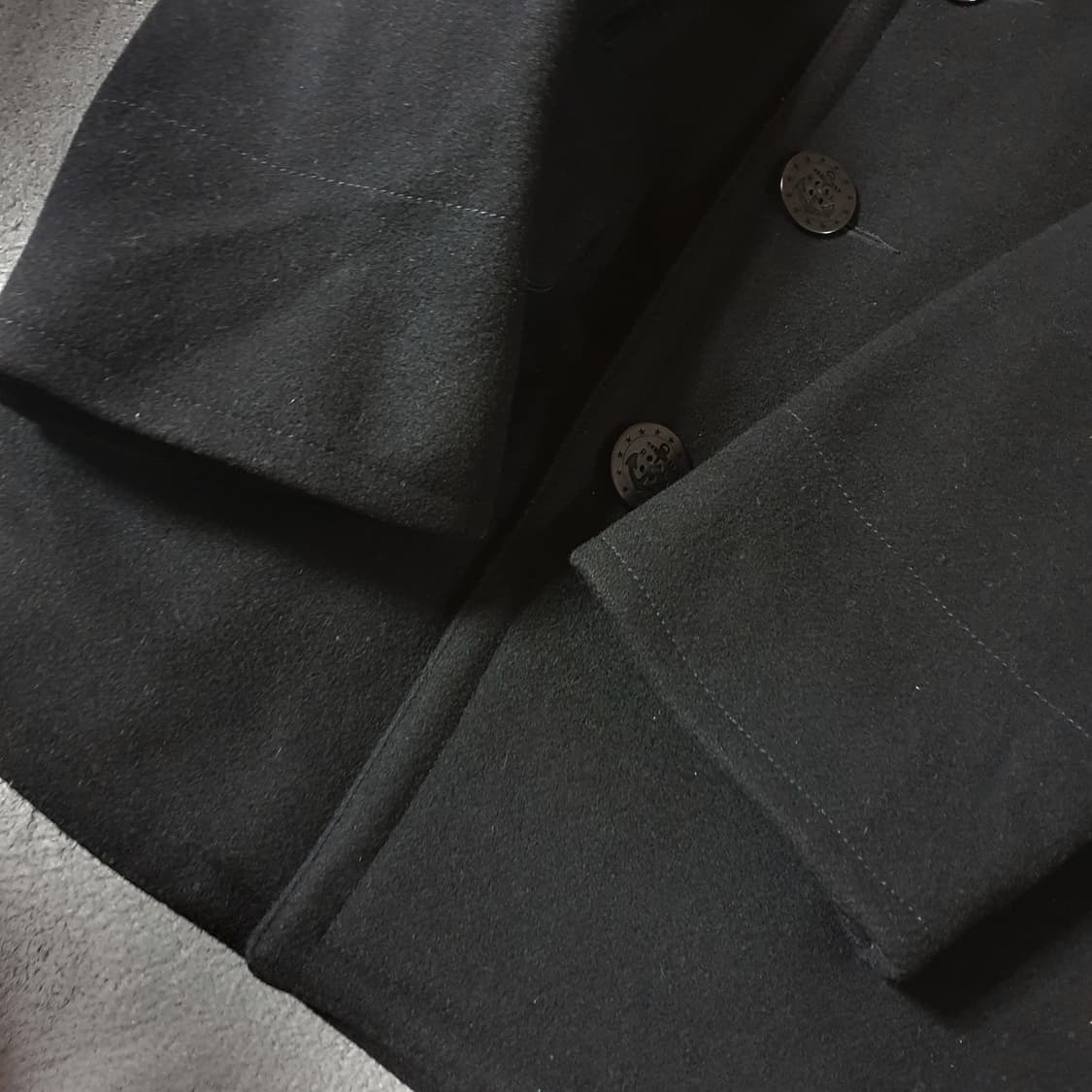 새상품급 폴로 uss 피코트 L 블랙 상품이미지5