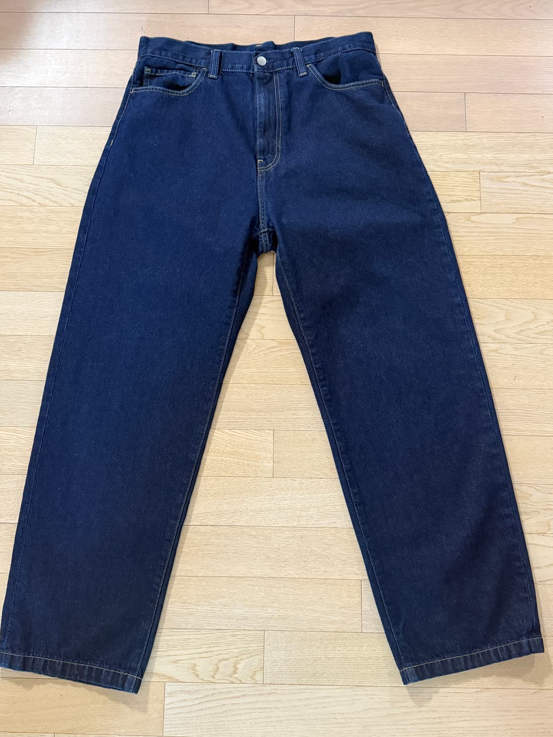 칼하트 랜든 팬츠 블루 린스드 landon pants 판매 상품이미지2