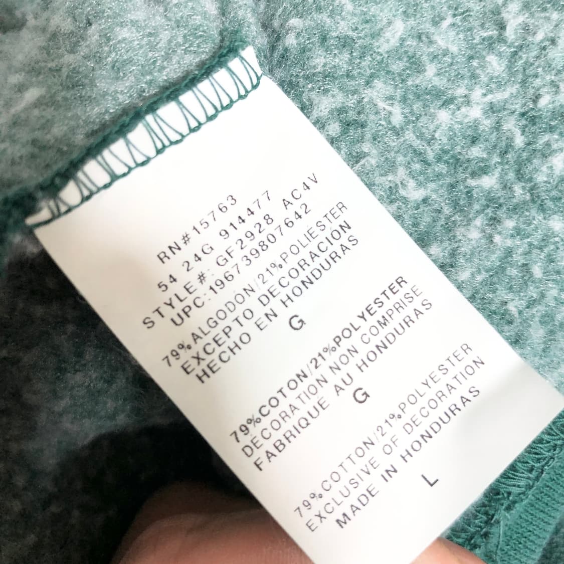 챔피온 워시드 집업 자켓 L 상품이미지7