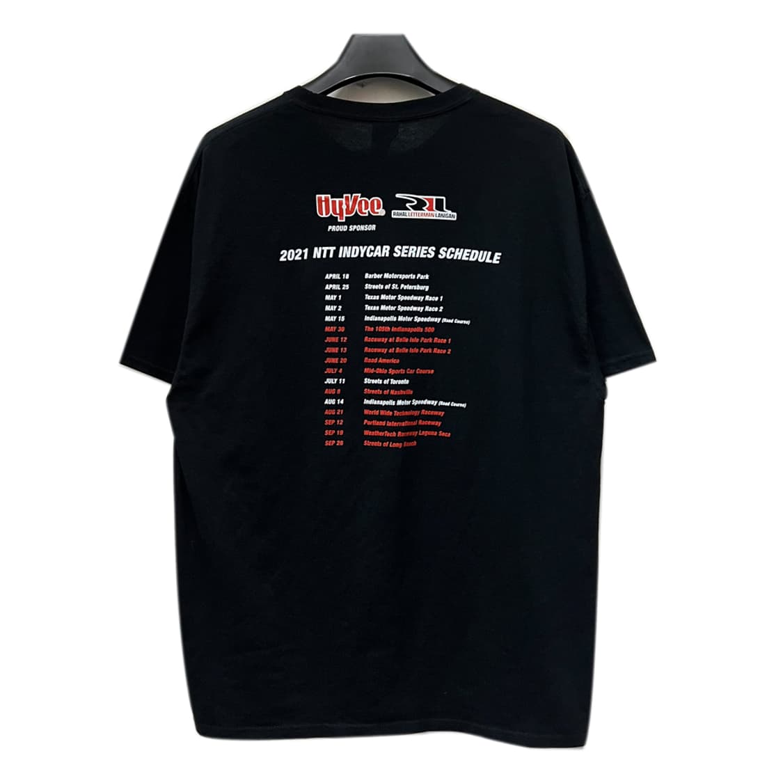 USA 포트앤컴퍼니 라할 레터맨 레니간 레이싱 반팔티 XL 상품이미지3