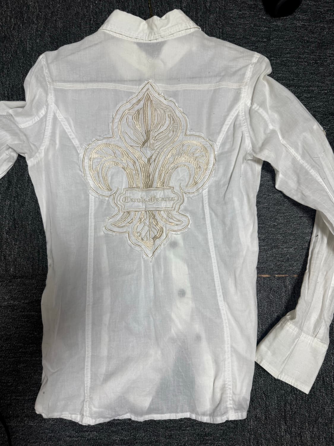 빈티지 고딕 셔츠 상품이미지3