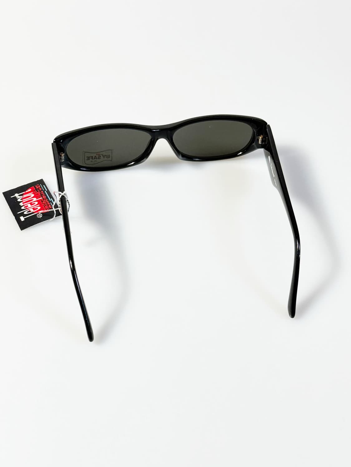 90s TELEPORT 블랙 스퀘어 프레임 빈티지 선글라스 상품이미지5