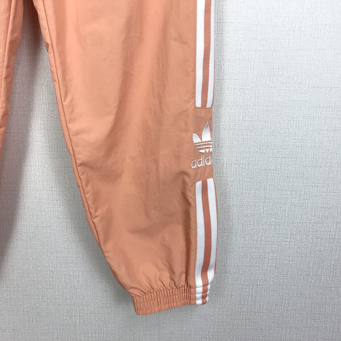 아디다스 ADIDAS 락업 트랙팬츠 바지 코랄 핑크 여성S 상품이미지3