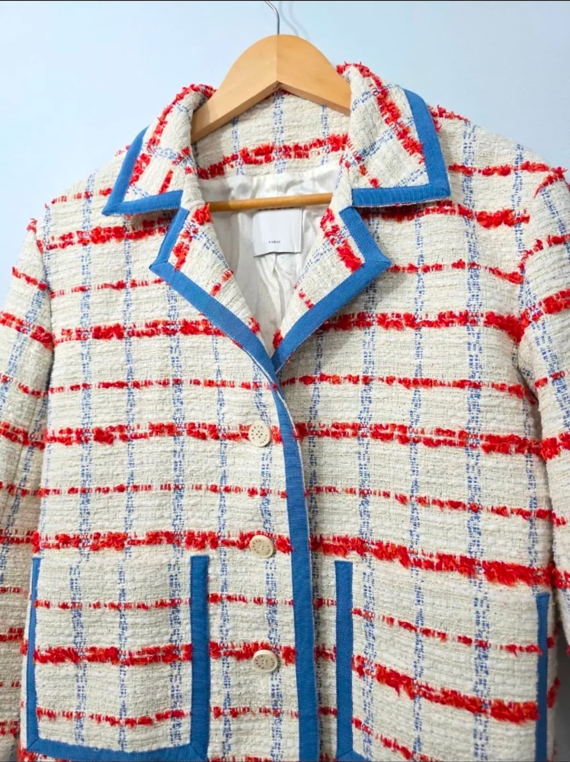 Sandro 산드로 트위드 자켓 ~55 상품이미지5