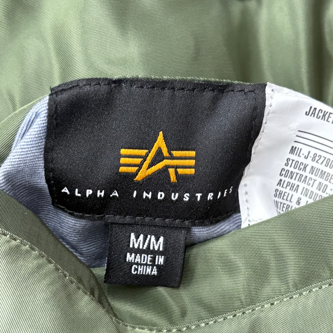M 알파인더스트리 리버시블 MA-1 항공자켓 상품이미지6