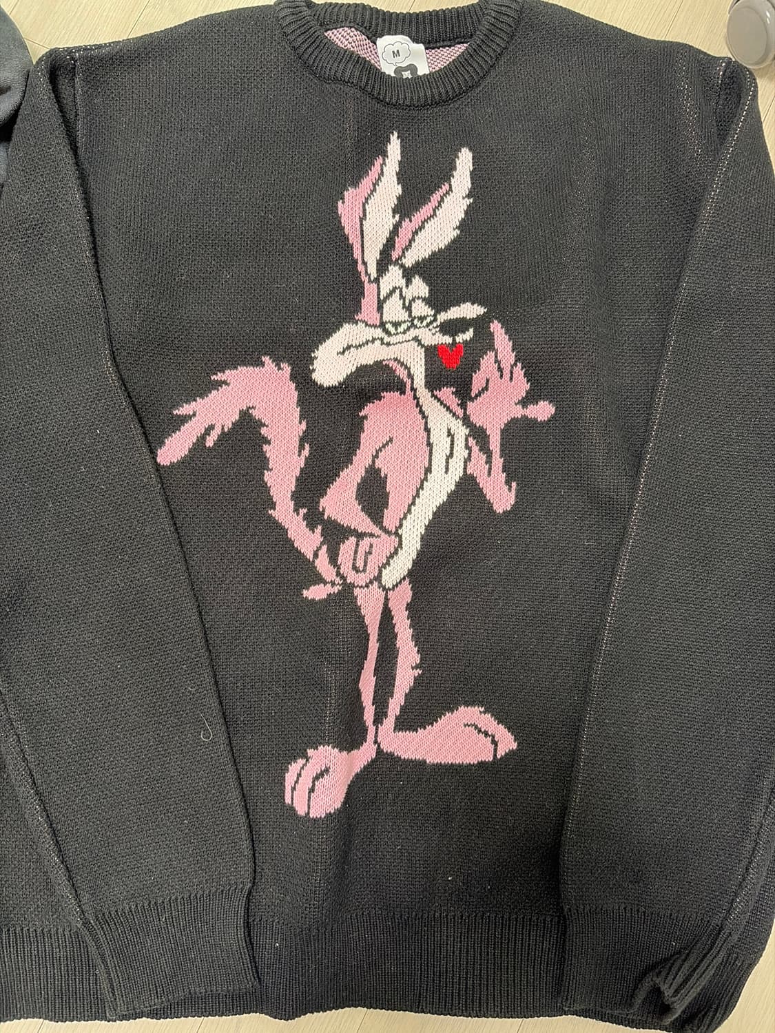 라퍼 laugher 토끼 니트 m 상품이미지1