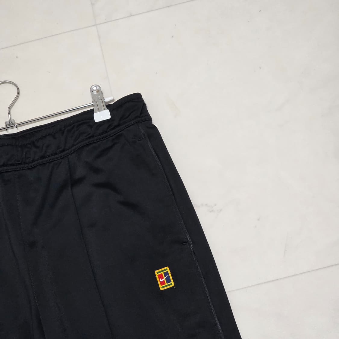 L 나이키 테니스 코트 트랙팬츠 블랙 상품이미지2