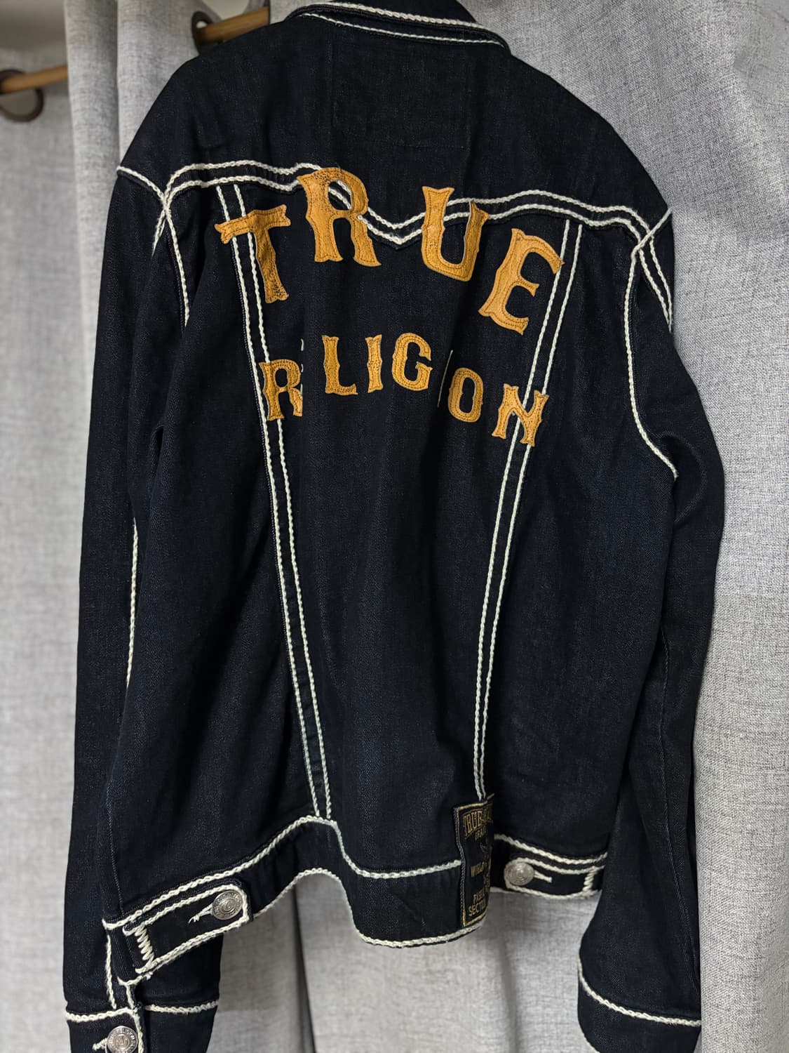 트루릴리전 빈티지 데님자켓 상품이미지2