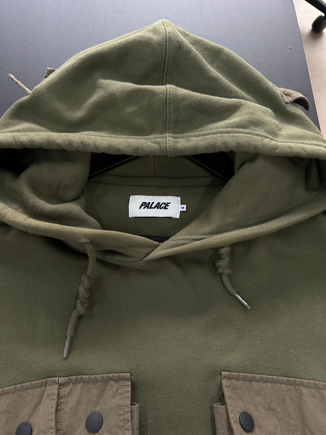 팔라스 21SS C-포켓 후드 그린 후드티 상품이미지10