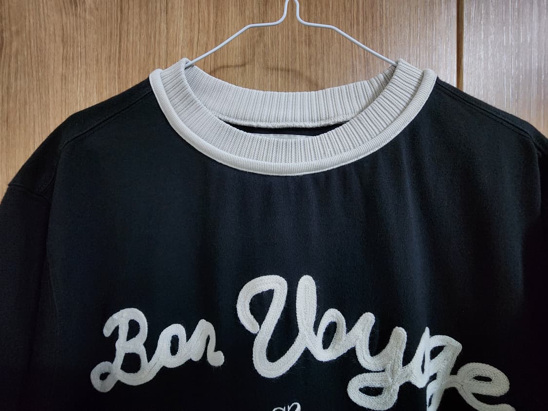 (M)세터 로고 자수 보야지 반팔 티셔츠  상품이미지2