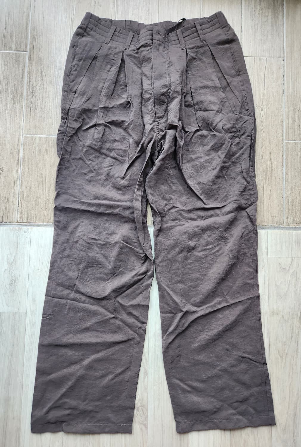 인사일런스 나일론 와이드 팬츠 M 상품이미지1