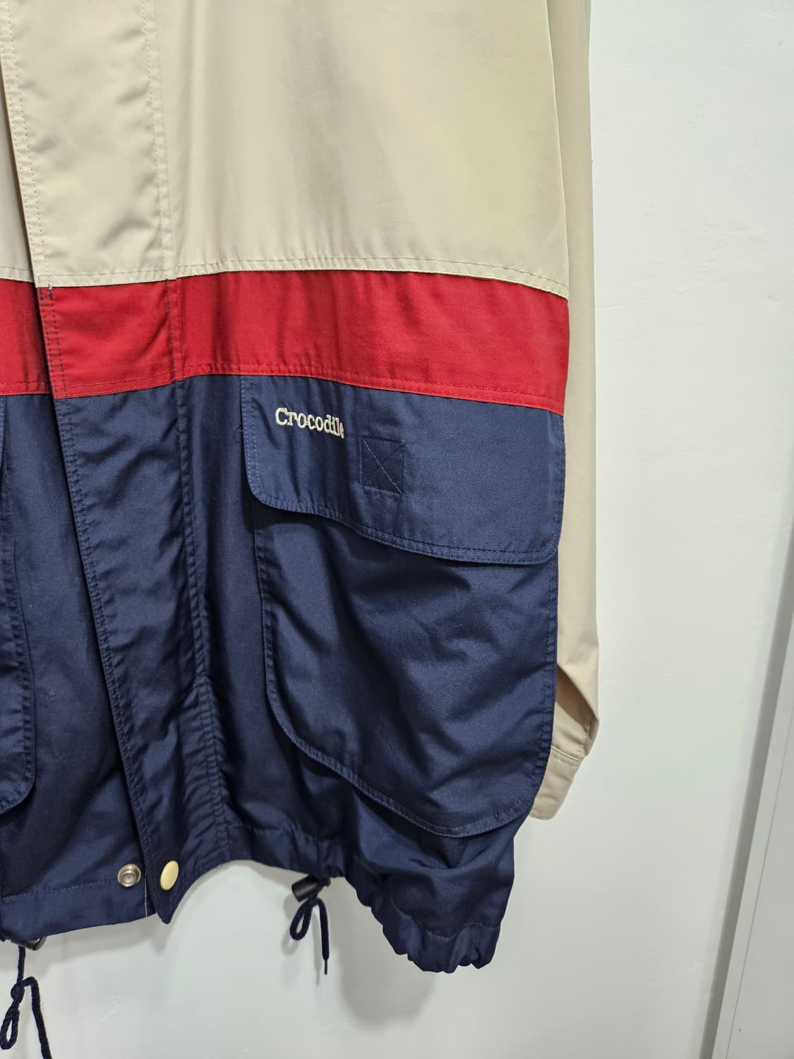 크로커다일 배색 바람막이 점퍼 100 상품이미지8