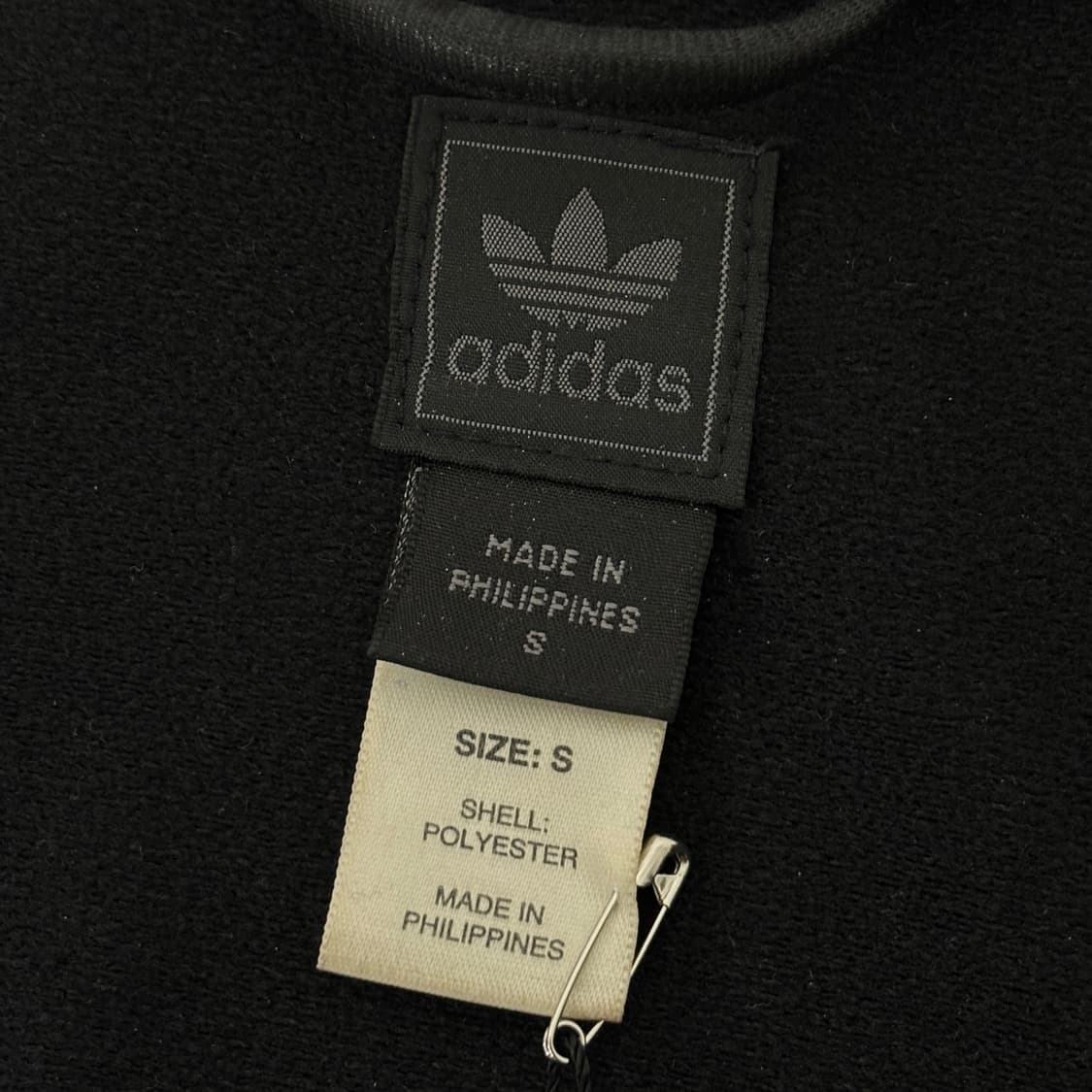 아디다스 블랙/실버 져지 트랙탑 상품이미지3