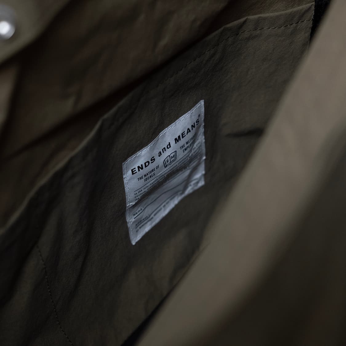 Endsandmeans Newspaper Bag 새제품 상품이미지2