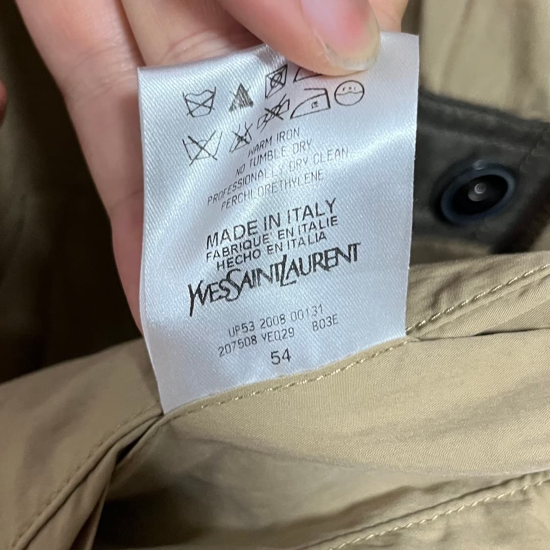 Saint Laurent Archive Napoleon Jacket 상품이미지4