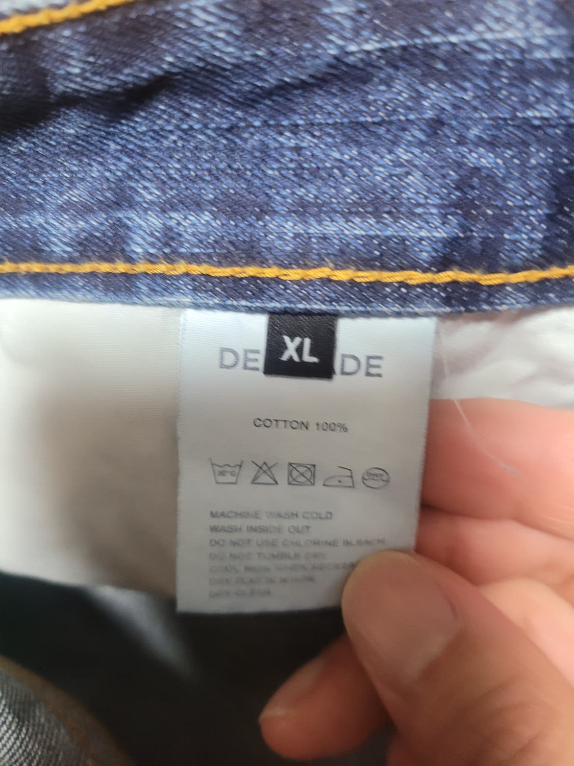 덴메이드 셀비지 데님 xl 상품이미지4