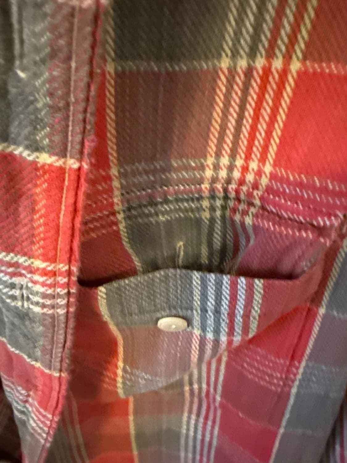 RRL 더블알엘 플레이드 트윌 워크셔츠 상품이미지3