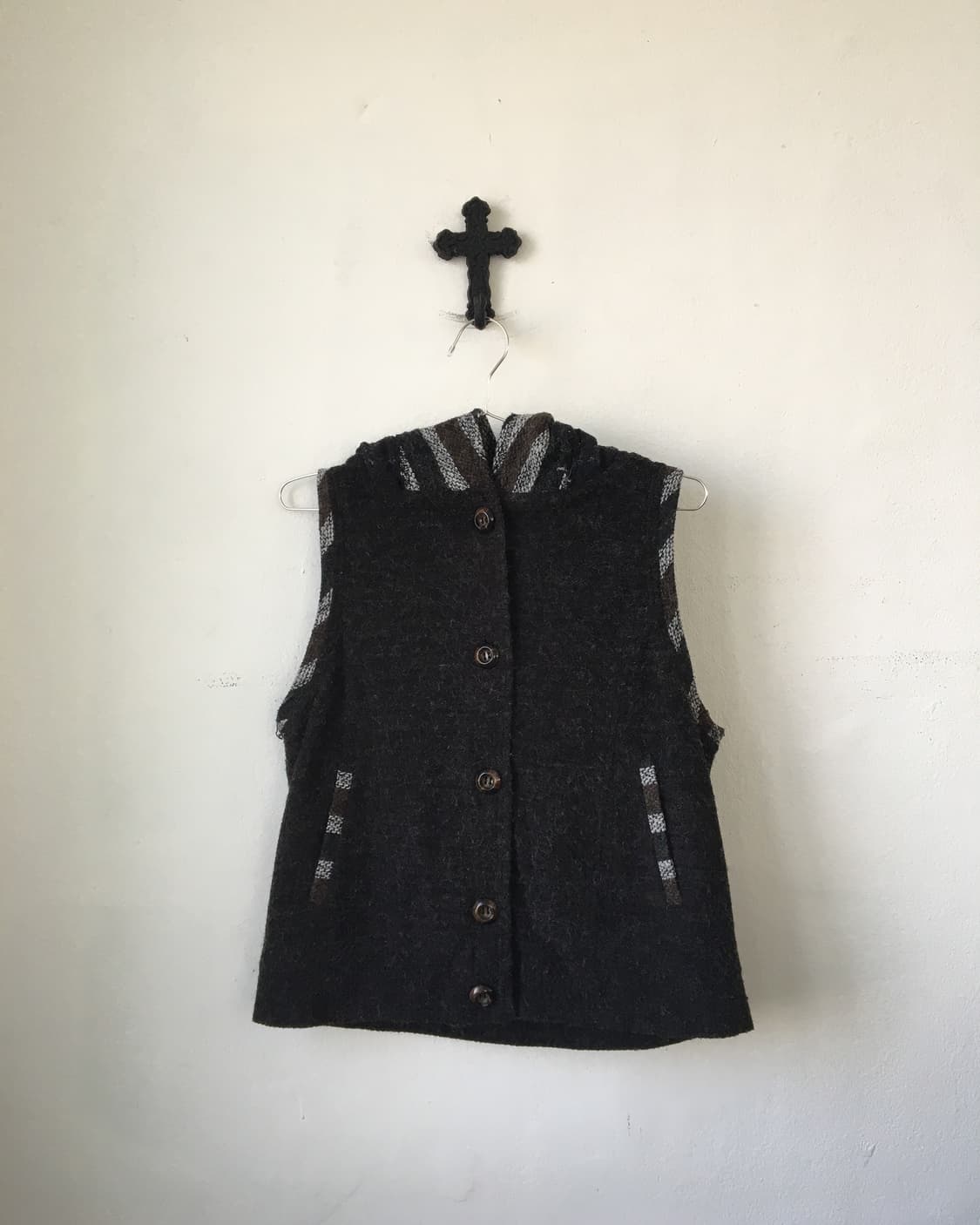 Indian mood hood vest 상품이미지2