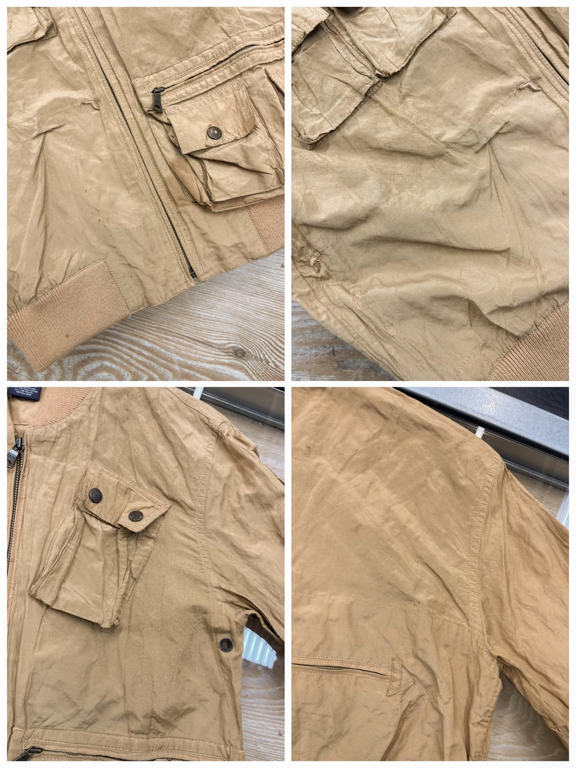 폴로 랄프 로렌 유틸리티 포켓 메탈릭 자켓 상품이미지9