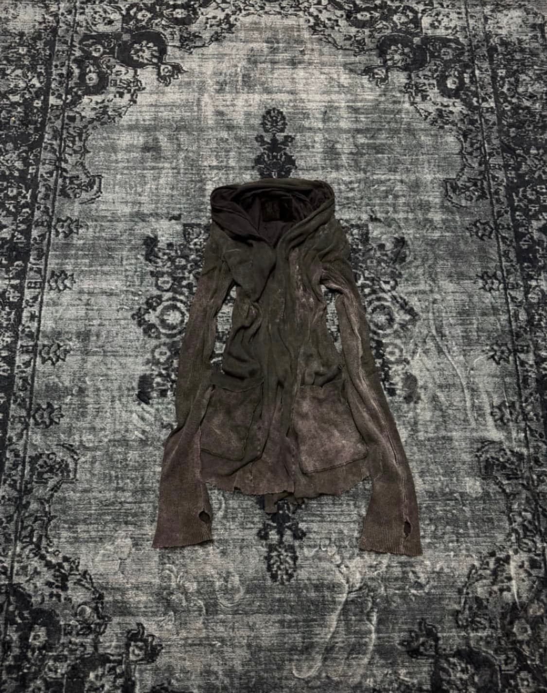 LGB 00s back cross shorty cardigan 상품이미지2