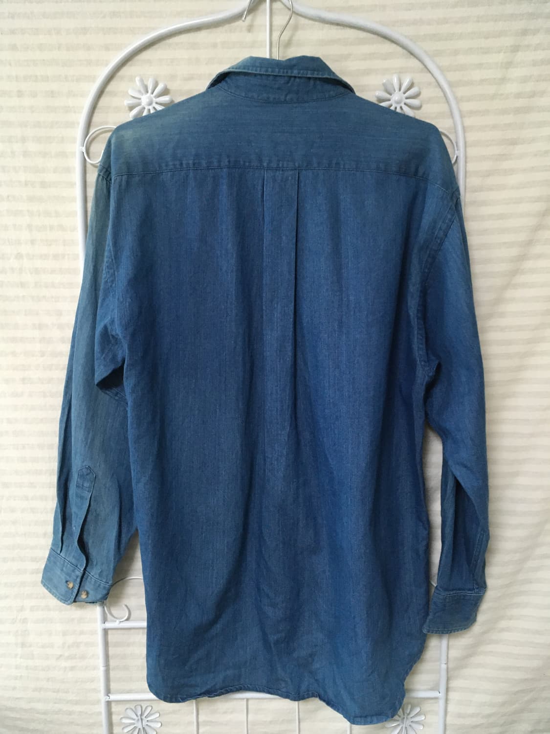 빈티지 라코스테 데님 셔츠 y2k 스트릿 갸루 펑키 일본빈티지632 상품이미지2